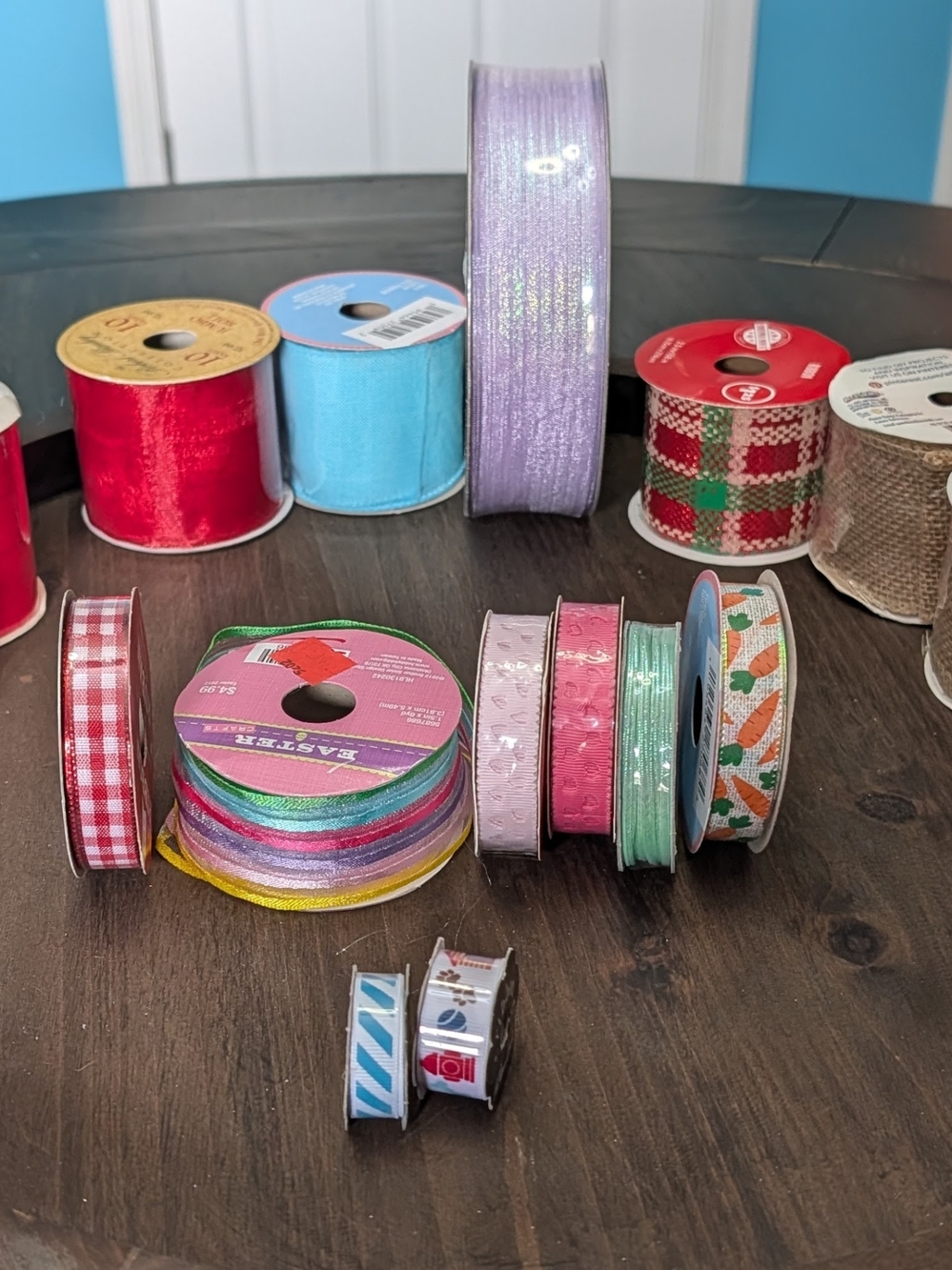 Ribbon Assorted Rolls- Decorative Party Ribbon